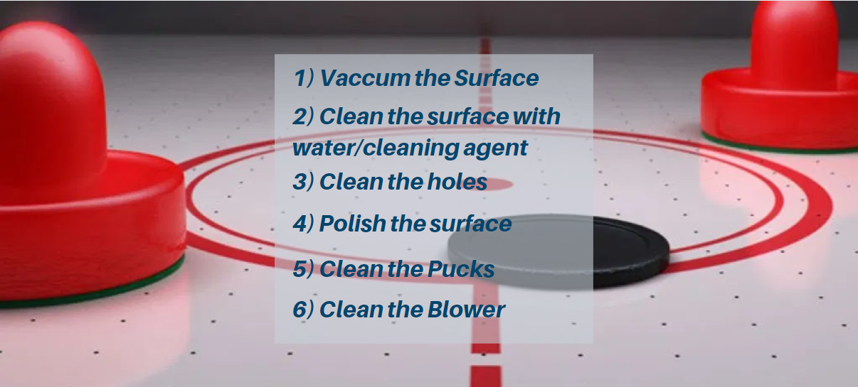 Air-Hockey-Cleaning-Tips Air Hockey Cleaning Tips