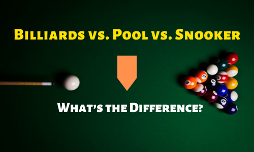 Billiards vs. Pool vs. Snooker-Difference Billiards vs. Pool vs. Snooker - Difference