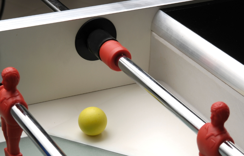 Ramped-Corners-Foosball-table Ramped Corners Foosball table