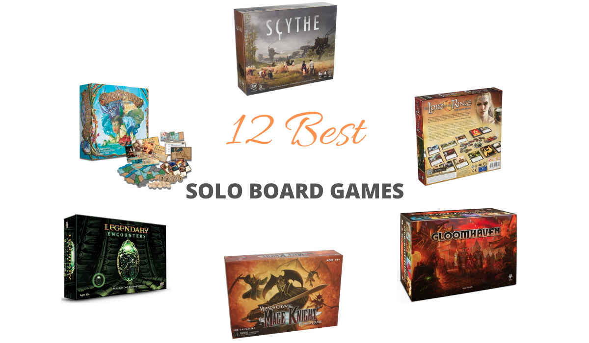 The 12 Best Solo Board Games Of 2021 [Ranking & Reviews]